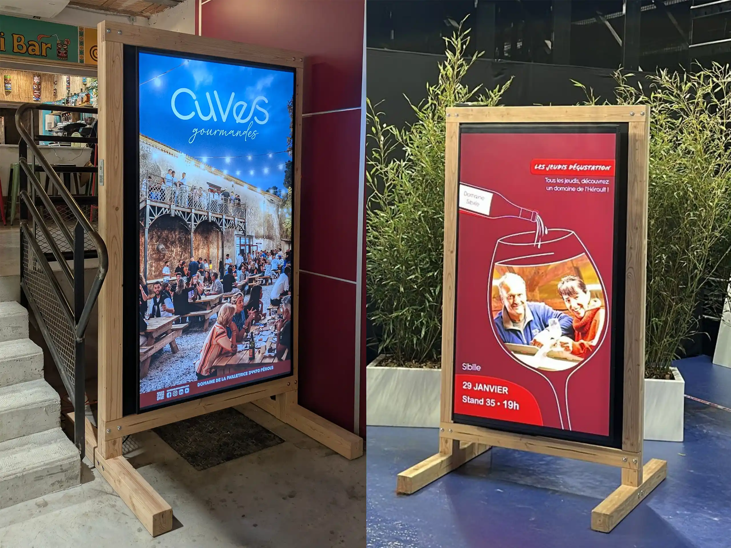 Digital wall 120 - borne digitale