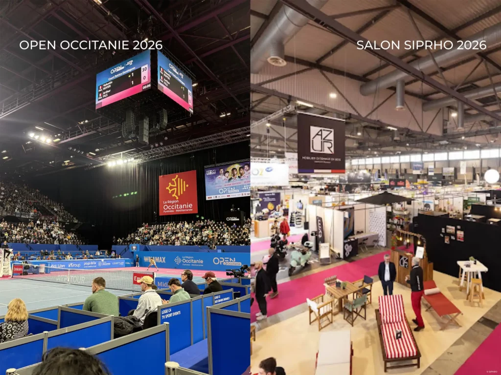 Eyes Up digital au coeur des événements Montpelliérain